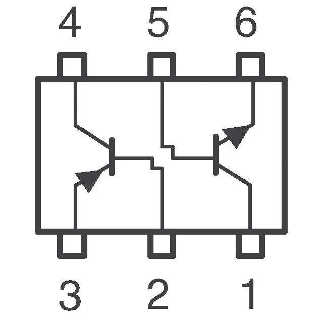 XN0460200L Panasonic Electronic Components  Transistor - Bipolari (BJT) - Array